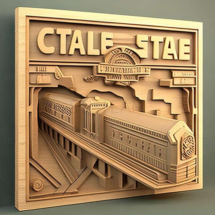 3D модель Игра Trainz 2010 Settle and Carlisle (STL)